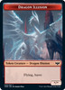 Innistrad: Crimson Vow - Dragon Illusion Token | Innistrad: Crimson Vow