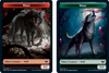 Innistrad: Crimson Vow - Wolf (#11) // Wolf (#14) Token (foil)