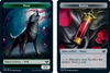 Innistrad: Crimson Vow - Wolf (#14) // Blood Token (foil)