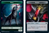 Innistrad: Crimson Vow - Wolf (#14) // Blood Token (foil)