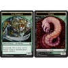 Commander 2018 Cat Warrior Token / Worm Token