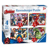 Marvel Avengers - 4 in Box Jigsaw Puzzle (12,16,20,24 piece)