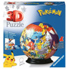Pokemon Ball 3D Jigsaw Puzzle (72 piece)