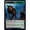 Throne of Eldraine Wolf Token
