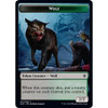 Throne of Eldraine Wolf Token // Food Token (#18) (foil)