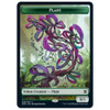 Zendikar Rising Cat Token //  Plant Token (foil)