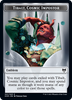 Kaldheim - Human Warrior // Tibalt, Cosmic Imposter Emblem Token (foil)
