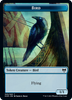 Kaldheim - Bird // Dwarf Berserker Token (foil) | Kaldheim