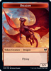 Kaldheim - Dragon // Dwarf Berserker Token (foil)