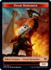 Kaldheim - Dwarf Berserker // Tyvar Kell Emblem Token (foil)