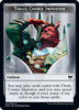 Kaldheim - Elf Warrior // Tibalt, Cosmic Imposter Emblem Token (foil)