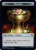 Kaldheim - Treasure // Tibalt, Cosmic Imposter Emblem Token (foil)
