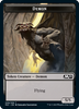 Core Set 2021 - Soldier // Demon Token (foil) | Core Set 2021