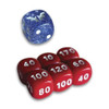 SWSH Sword & Shield (Base): Blue (Speckled) & Red (Small) Dice