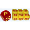 SWSH Vivid Voltage: Red (Translucent) Yellow & Red (Small) Dice