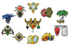 Magic: the Gathering - Limited Edition: Allied and Enemy Signets AR-Enhanced Pin Set Bundle + Arcane Signet AR-Enhanced Pin