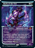 Blade of the Oni (Soft Glow Frame) (foil) | Kamigawa: Neon Dynasty