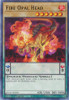BACH-EN092 Fire Opal Head