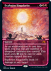 Explosive Singularity (Soft Glow Frame) (Etched foil)
