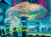 Skyswimmer Koi Art Card (#3) (Gold Signature)