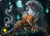 Gloomshrieker Art Card (#28) (Gold Signature)