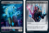 Kamigawa: Neon Dynasty - Spirit (#2) Token / Tezzeret, Betrayer of Flesh Emblem (foil)