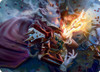 Flame-Blessed Bolt (#44) Art Card | Innistrad: Crimson Vow