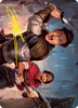 Daybreak Combatants (#42) Art Card (Gold Signature)
