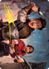 Daybreak Combatants (#42) Art Card (Gold Signature)