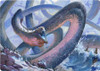 Kaldheim Art Card: Koma, Cosmos Serpent (#60)