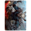 Kaldheim Art Card: Frenzied Raider (Gold Signature)