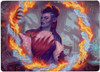 Strixhaven: School of Mages Art Card: Rootha, Mercurial Artist