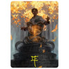 Strixhaven: School of Mages Art Card: Introduction to Prophecy (Gold Signature)