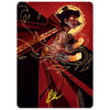 Strixhaven: School of Mages Art Card: Infuriate (Gold Signature)