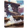 Zendikar Rising Art Card: Boulderloft Pathway (Gold Signature) | Zendikar Rising