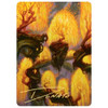 Zendikar Rising Art Card: Grove of the Burnwillows (Gold Signature) | Zendikar Rising