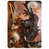 Zendikar Rising Art Card: Moraug, Fury of Akoum (Gold Signature)