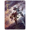 Zendikar Rising Art Card: Akiri, Fearless Voyager (Gold Signature)