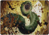 Strixhaven: School of Mages Art Card: Bookwurm (Japanese)