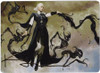 Strixhaven: School of Mages Art Card: Shadewing Laureate (Gold Signature) (Japanese)