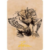 Adventures in the Forgotten Realms Art Card: Owlbear #76 (Gold Signature)