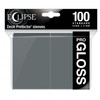 Eclipse Gloss Standard Sleeves - Smoke Grey (100)