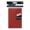 PRO-Gloss Standard sleeves - Red (100)