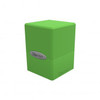 Satin Cube - Lime Green