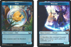 Streets of New Capenna - Fish / Wizard Token (foil)