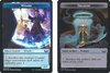 Streets of New Capenna - Wizard / Treasure (#14) Token (foil)