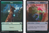 Streets of New Capenna - Dog / Treasure (#15) Token (foil)