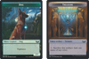 Streets of New Capenna - Dog / Treasure (#17) Token (foil)