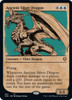 Ancient Silver Dragon (Rulebook Art) (foil)