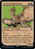 Ancient Bronze Dragon (Rulebook Art) (foil)